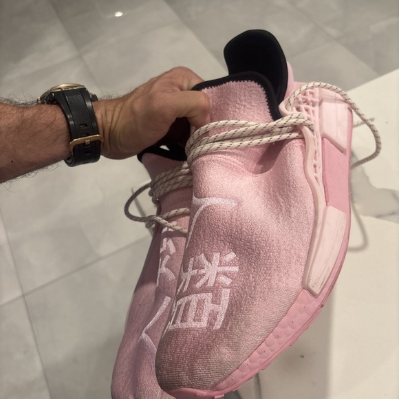 Size 13 - Pharrell x adidas NMD Human Race Pink - Picture 2 of 9